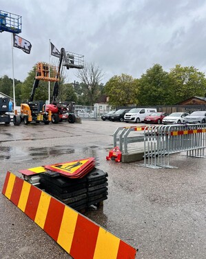 Plock av avsp&auml;rrningsmaterial