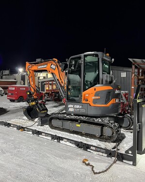 Utk&ouml;rning av gr&auml;vmaskin