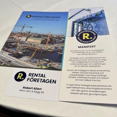 Rentalf&ouml;retagen